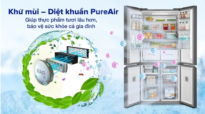 Loại bỏ mùi hôi và vi khuẩn hiệu quả